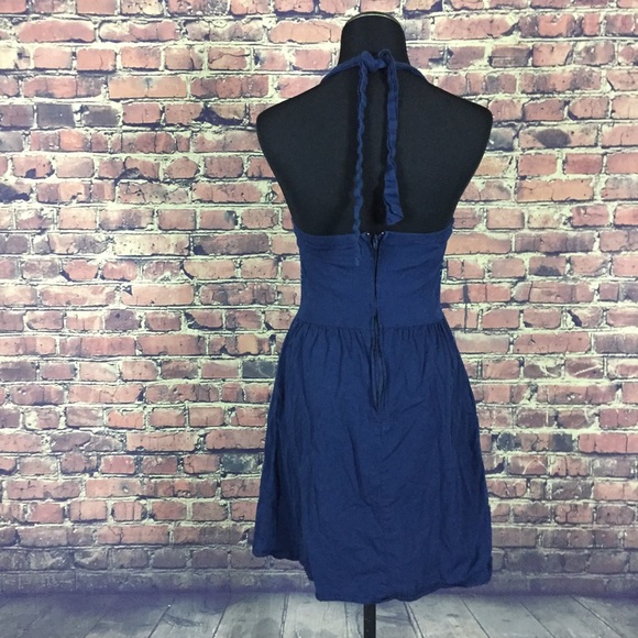 Rugby Fox Blue Summer Midi Dress - Picture 4 of 4